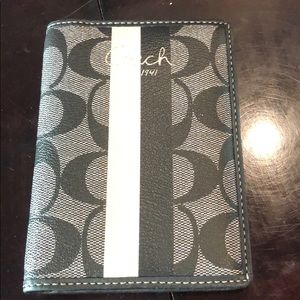 Coach passport holder